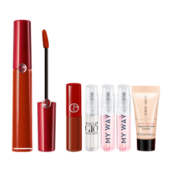 ARMANI beauty GIORGIO ARMANI beauty 阿玛尼彩妆 臻致丝绒哑光唇釉 #400THE RED 6.5ml