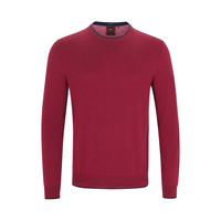 BOSS 【100%山羊绒】男士秋季舒适基础百搭套头衫毛衣羊绒衫