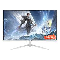 兰利浦 显示器27英寸 2K高清电脑电竞HDR防撕裂IPS广色域低蓝光微边框游戏作图办公设计笔记本外接显示屏 27英寸/1K144Hz/曲面白