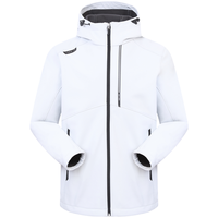 探路者 软壳衣男秋冬季户外徒步防风登山服弹力耐磨外套