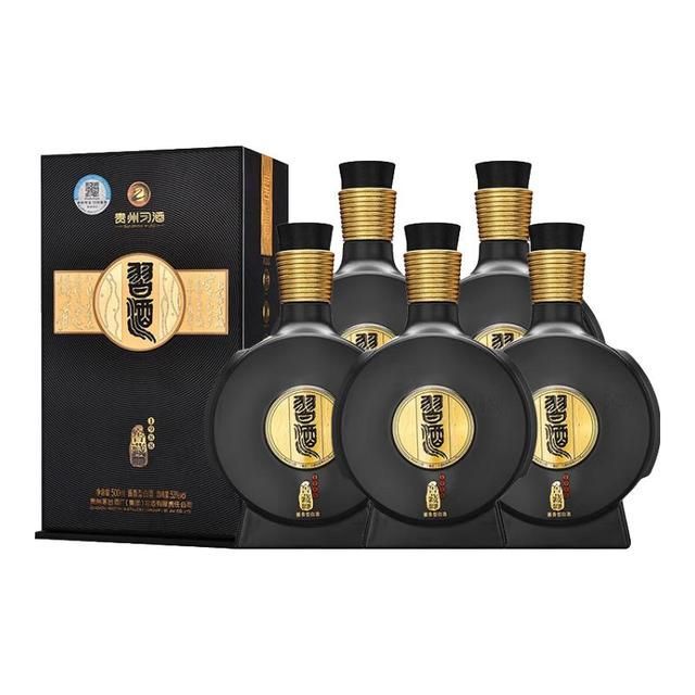 88VIP：习酒 窖藏1988 53%vol 酱香型白酒 500ml*5瓶