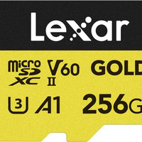 雷克沙 256GB V60 microSDXC存储卡 适用无人机/运动相机/游戏设备