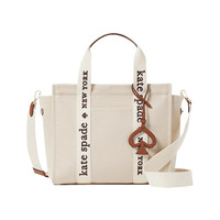 Kate Spade 帆布包手提托特包 自然色KH489960