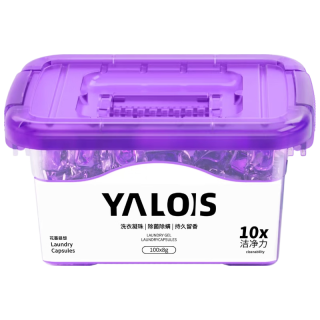 YALOIS 洗衣凝珠留香珠浓缩单腔三合一洗衣物持久留香味除菌除螨100颗