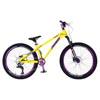 艾路德AM500土坡山地自行车铝合金炸街全地形越野变速表演动作车