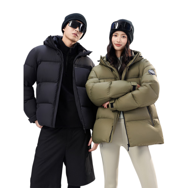 今日必买、保暖服饰：雪中飞 85%鹅绒三防连帽羽绒服外套 充绒量195g X2501423777F