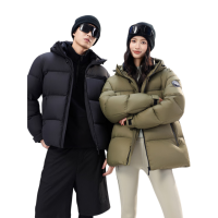 今日必买、保暖服饰：雪中飞 85%鹅绒三防连帽羽绒服外套 充绒量195g X2501423777F