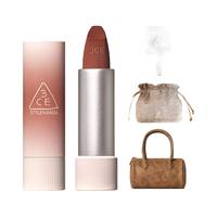 3CE 三熹玉 绒感亲肤唇膏 #04 TEXT ME酒渍红 3.5g