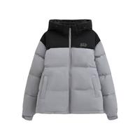 Gap/盖璞 防风logo刺绣宽松连帽羽绒服