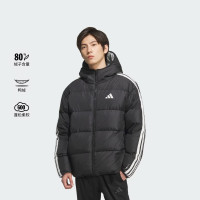 保暖服饰：adidas 拒水防风 保暖双面穿 男士羽绒服 KC2490