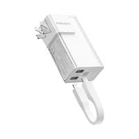 品胜 充电宝户外移动电源二合一易充5000毫安强光手电三档调节 露营照明夜行适用苹果安卓手机快充便携