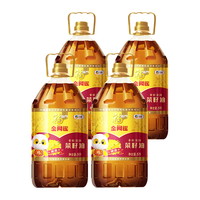 福临门 金阙谣 食用油 物理压榨非转基因精选菜籽油5L 中粮×4桶