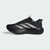  adidas/阿迪达斯 轻便透湿排汗缓震 男士跑步鞋  黑色/金属银 42