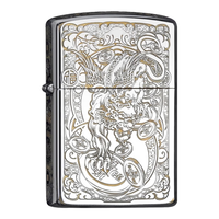 KW卡尔威登打火机煤油防风火机复古砂轮高颜值男士 貔貅【星耀礼盒】 套装