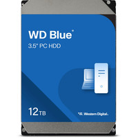 西部数据 WD） WD Blue 12TB 台式机硬盘 3.5英寸 SATA 6Gb/s 7200转 512MB缓存 WD120EAGZ 蓝色 12 TB
