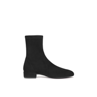 STUART WEITZMAN/SW ODETTA 秋冬经典粗方跟短靴女鞋靴子圆头瘦瘦靴奢侈 黑（25MM) SW1901014-BLK 37