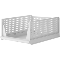 懒角落 收纳架衣柜分隔抽屉架隔板置物架衣柜分层架柜子分隔架 高款