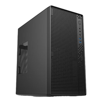 EVESKY磐石S1 黑色电脑机箱（支持M-ATX中小主板/0.8MM厚钢板/12CM风扇位/双USB3.0接口/165mm高散热器） 磐石S1-黑色【加厚0.8mm板材】