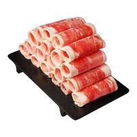 伯贤 新鲜羔羊卷羊肉卷现切肥羊卷涮羊肉火锅羊肉片 4斤装 精选新鲜现切羔羊卷