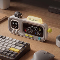 今日必买：杜克 MOODA智能温湿度时钟挂件