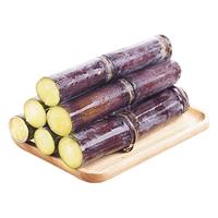 广西黑皮甘蔗薄皮现砍现发新鲜水果榨汁切节整箱应季柑脆甜杆