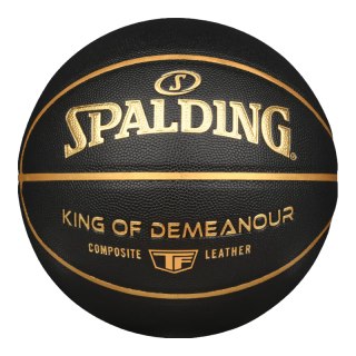 斯伯丁 篮球7号TF黑金掌控系列室内外通用防滑耐磨赛事专用七号篮球
