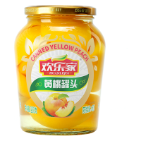 88VIP：欢乐家 黄桃罐头 900g