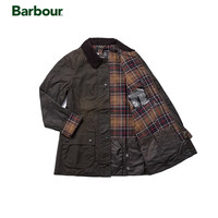 Barbour英国Barbour Beadnell女风衣夹克ashby钟小姐涂蜡油蜡外套 橄榄绿olive 均码 4