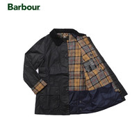 Barbour英国Barbour Beadnell女风衣夹克ashby钟小姐涂蜡油蜡外套 深蓝色navy 均码 4