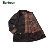 Barbour英国Barbour Beadnell女风衣夹克ashby钟小姐涂蜡油蜡外套 铁锈色rustic 均码 12