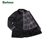 Barbour英国Barbour Beadnell女风衣夹克ashby钟小姐涂蜡油蜡外套 黑色black 均码 4