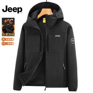 Jeep 吉普 加绒加厚防风 男士夹克