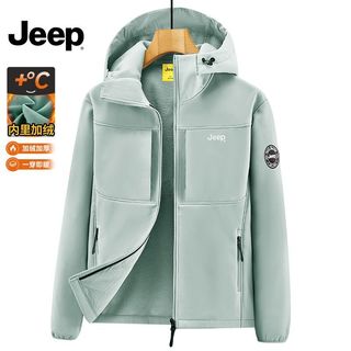Jeep 吉普 加绒加厚防风 男士夹克
