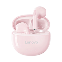 Lenovo/联想 HiFi级金标音质 蓝牙耳机 有线充电 樱花粉 Type-C