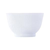 景德镇陶瓷手工浮雕白瓷茶杯家用中式品茗杯主人杯个人