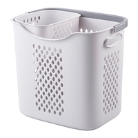 JEKO&JEKO脏衣篮大容量脏衣篓脏衣服收纳筐洗衣篮收纳篮 大号2件套 大号脏衣篮【大+小2件套】白灰