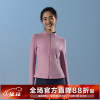 马孔多 女款针织拉链开衫运动夹克