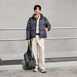 波司登 国家地理联名 立领短款 男士羽绒服