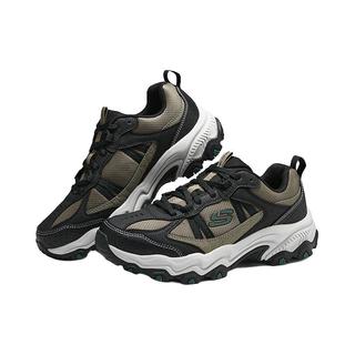 斯凯奇 SKECHERS 237527 男士休闲鞋 棕色/黑色 39.5