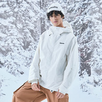 NOBADAY单双板滑雪服加厚保暖上衣男款专业防风防水防寒连帽外套冬季女 藏蓝 S