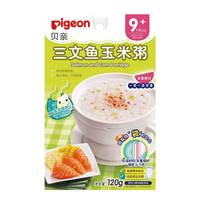 Pigeon 贝亲 婴幼儿辅食粥 三文鱼玉米味 120g