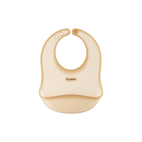 世喜 围兜婴儿吃饭防水罩衣宝辅食硅胶围嘴口水巾儿童防溅衣防脏