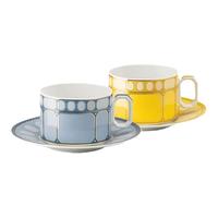 施华洛世奇Swarovski × Rosenthal 茶杯双只礼盒装