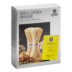光合星球 Babycare宝宝辅食6月+营养面条婴幼儿维铁直面 山药薏米味200g 6M+