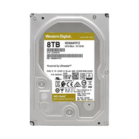 Western Digital 西部数据 金盘系列 3.5英寸 企业级硬盘 8TB（7200rpm、256MB）WD8004VRYZ