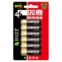 sonluk 双鹿 LR6 5号碱性电池 1.5V 6粒装