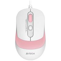 A4TECH 双飞燕 FM10 有线鼠标 1600DPI 樱花粉