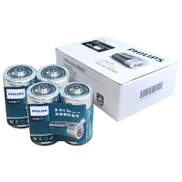 PHILIPS 飞利浦 R20P 1号碳性电池 1.5V 24粒