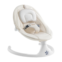 贝肽斯婴儿电动摇摇椅哄娃摇摇床躺睡带娃新生儿宝宝安抚摇篮 五件套【坐躺可调可拆+蚊帐+蓝牙音乐】