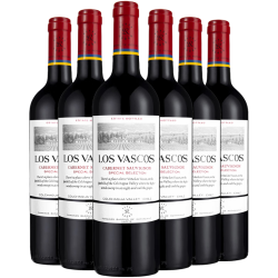 拉菲（LAFITE）巴斯克精选赤霞珠干红葡萄酒 750ml*6瓶 进口红酒整箱装年货 收藏